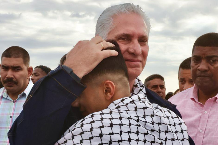 Duele profundamente Palestina, afirma Presidente cubano Duele profundamente Palestina, afirma Presidente cubano