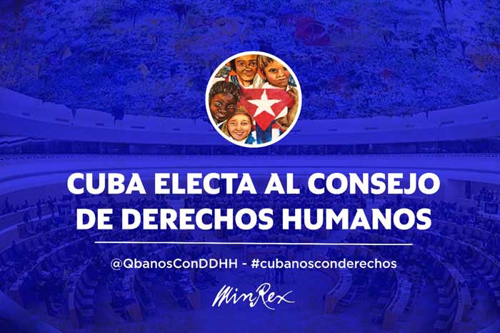 Electa Cuba al Consejo de Derechos Humanos de la ONU Electa Cuba al Consejo de Derechos Humanos de la ONU