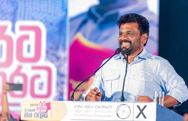 Anura Kumara Dissanayake, presidente electo de Sri Lanka Anura Kumara Dissanayake, presidente electo de Sri Lanka