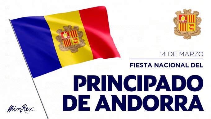 Felicita Cuba a Andorra por Fiesta Nacional