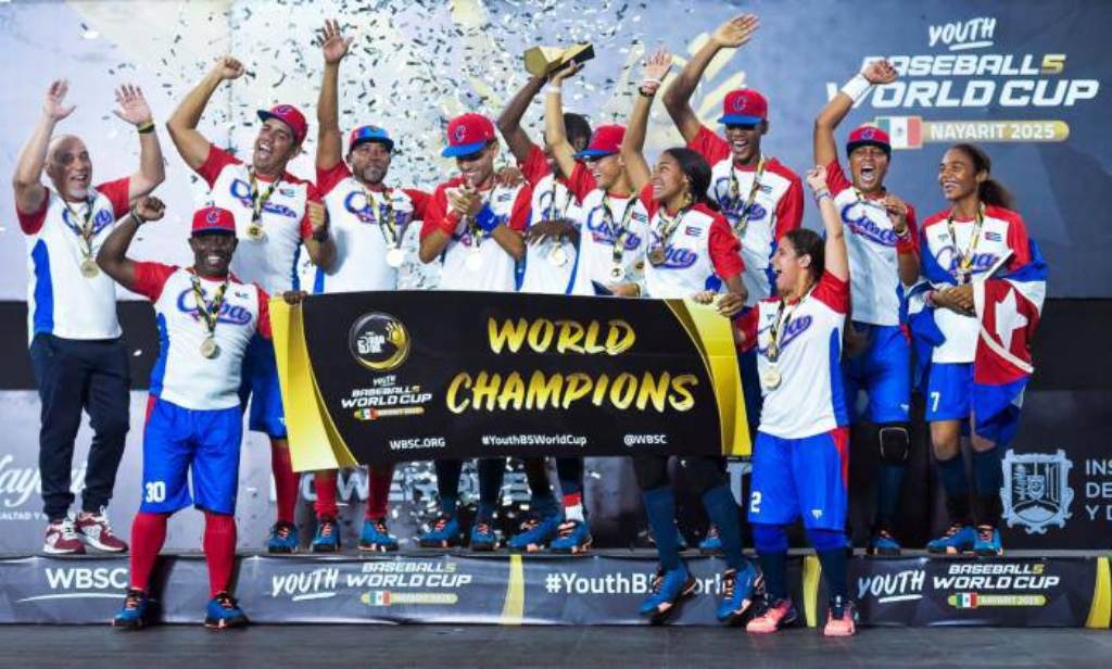 Cuba sigue en la cima del mundo en el Béisbol5 Cuba sigue en la cima del mundo en el Béisbol5