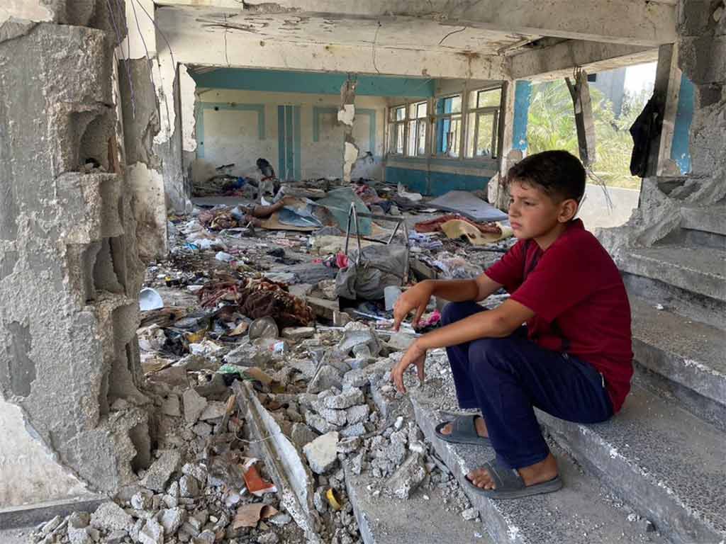 Niño en Gaza Niño en Gaza