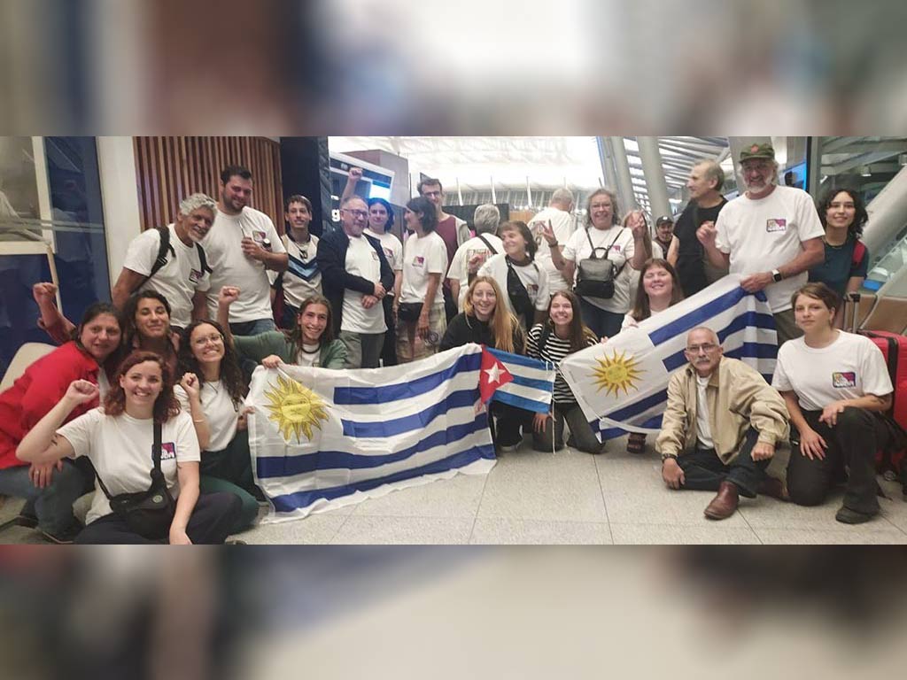 solidaria brigada uruguaya Fidel Castro