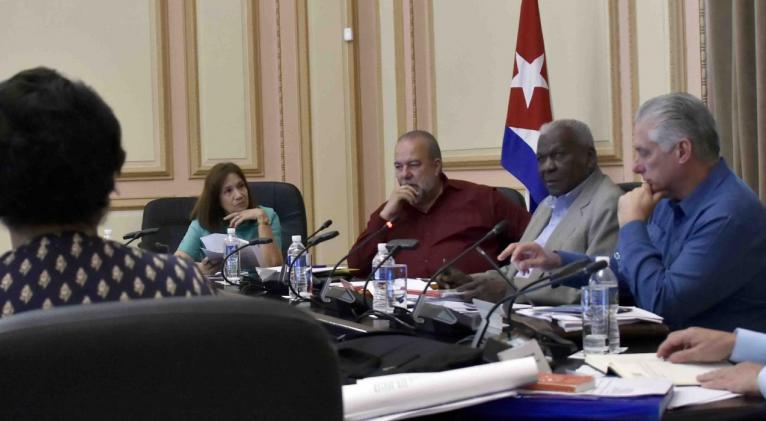 Sesionó Consejo de Estado de la República de Cuba Sesionó Consejo de Estado de la República de Cuba