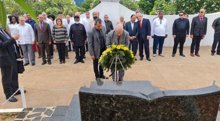 Homenaje en Angola a internacionalista de Cuba Homenaje en Angola a internacionalista de Cuba