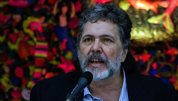 El escritor Abel Prieto, presidente de la Casa de las Américas desde 2019. Foto: Foto: Abel Padrón Padilla/ Cubadebate/ Archivo.