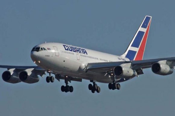 Avión de Cubana de Aviación Avión de Cubana de Aviación