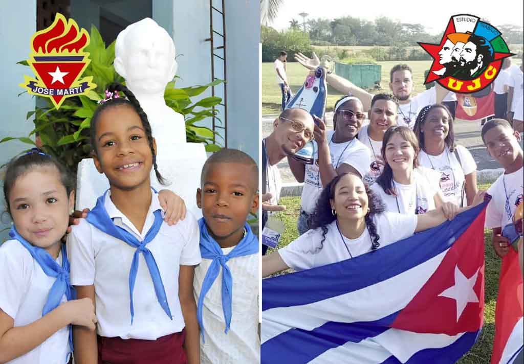 Pioneros y jóvenes cubanos Pioneros y jóvenes cubanos